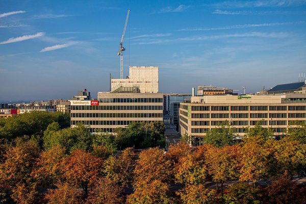 Singles in Milton Keynes: view of the city