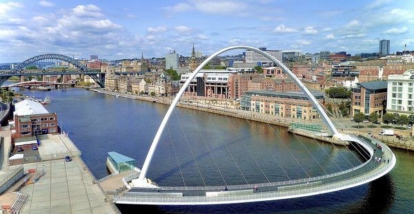 Singles in Newcastle upon Tyne: view of the city