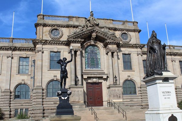 Singles in South Shields: view of the city