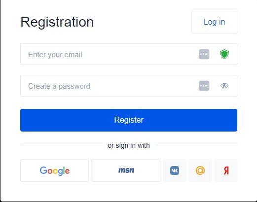 signup
