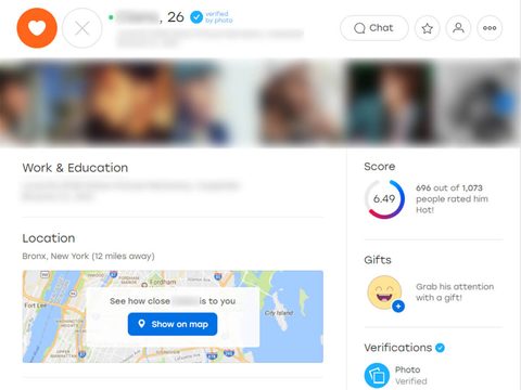 Hot or Not Profile