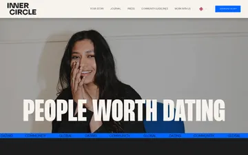 Screenshot of the The Inner Circle website