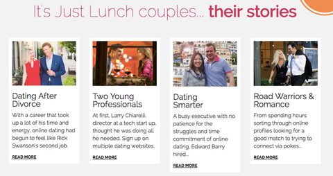 success stories of itsjustlunch clients