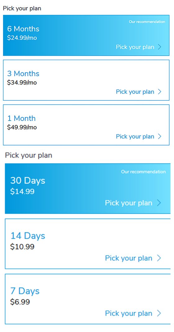 Screenshot of the LDS Singles prices