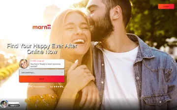 Screenshot of the Marnii website