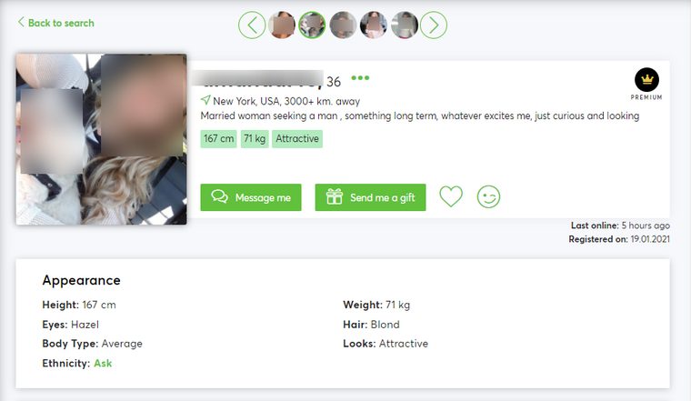 NextLove Profile