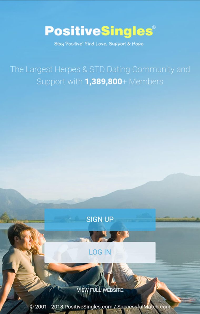 Positive Singles App