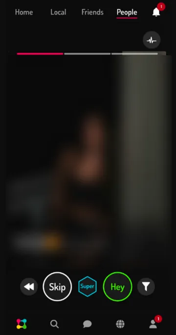 Screenshot of the Radiate website