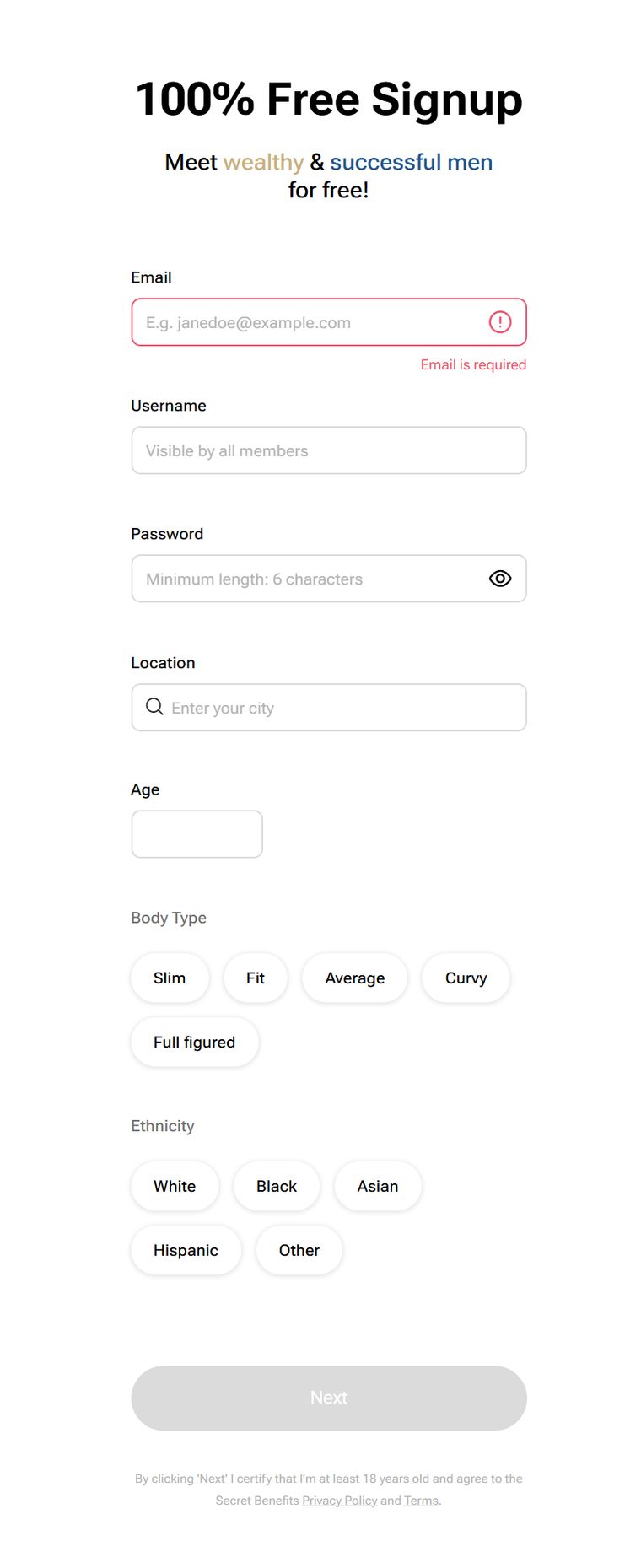 secret-benefits-registration