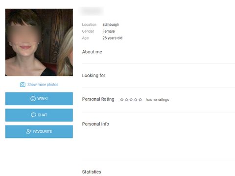 speeddater profile