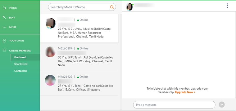 tamil matrimony chat