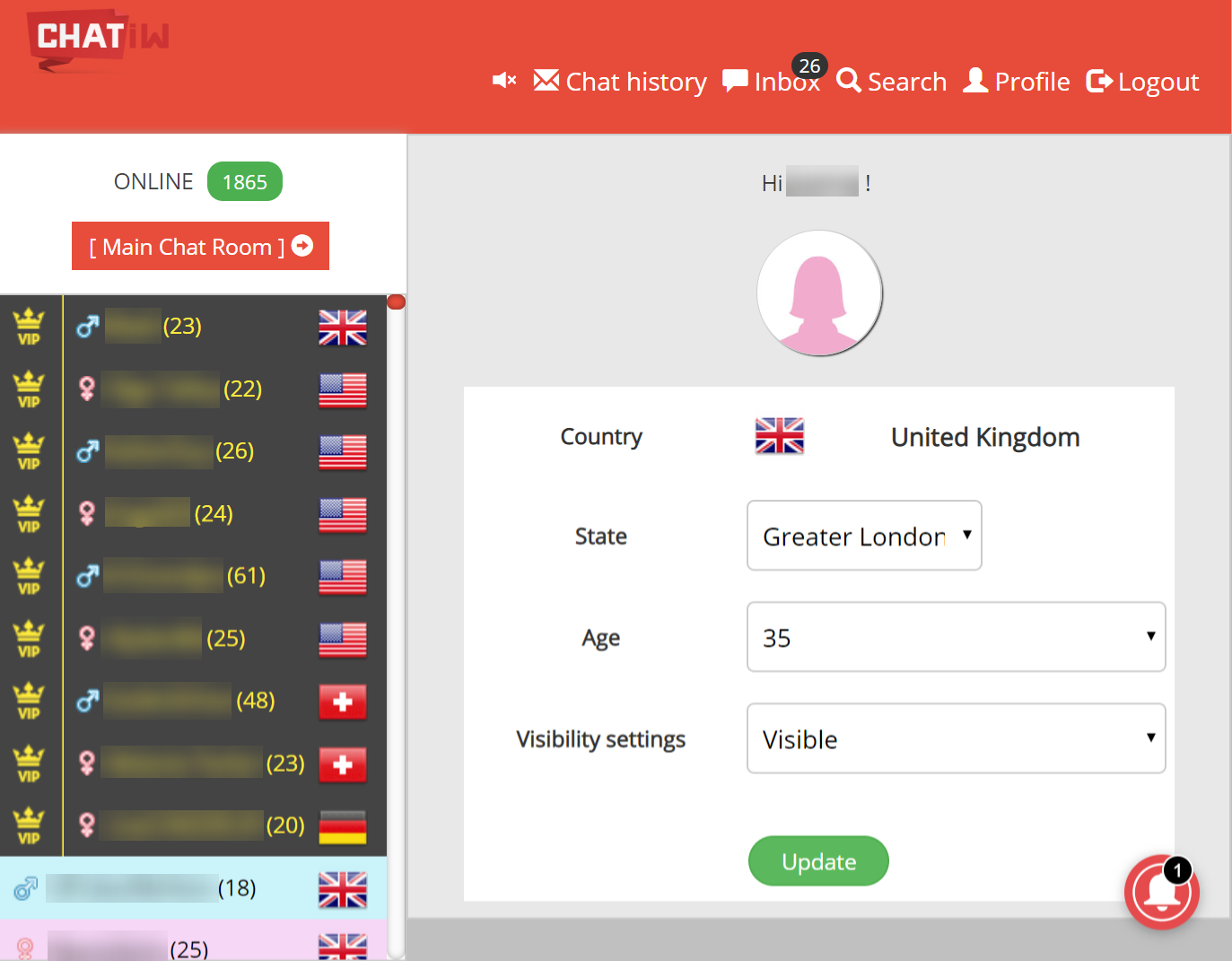 Chatiw Review October 2020 Best Free Chat Rooms Datingscout Co Uk