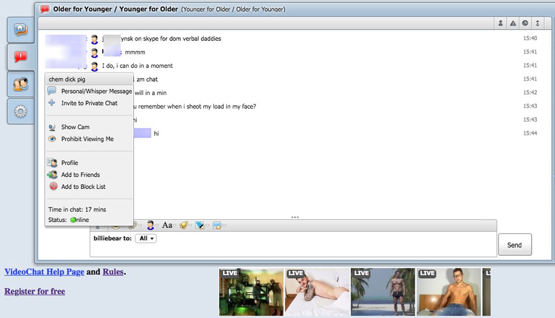 Menchats Free