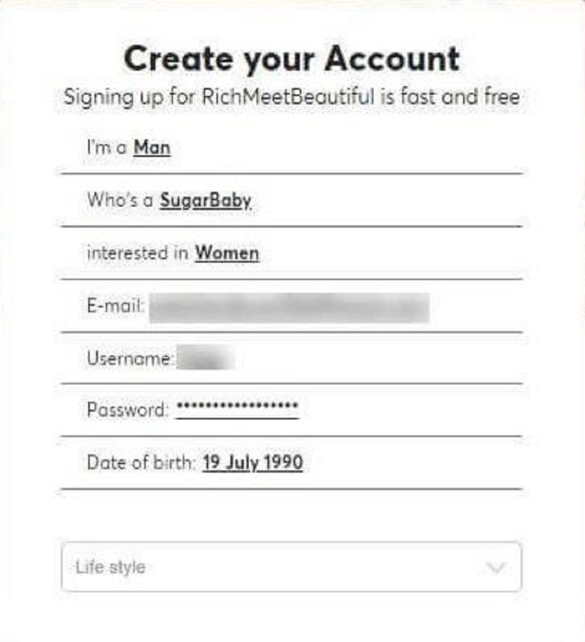 Richmeetbeautiful Sign Up Richmeetbeautiful Sign Up