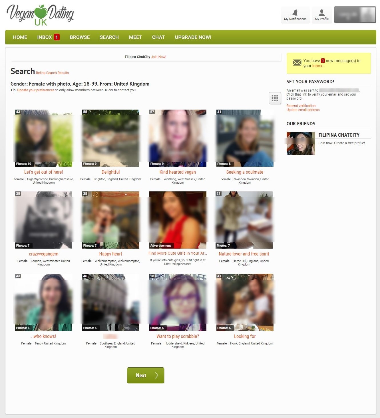 UK online dating chat