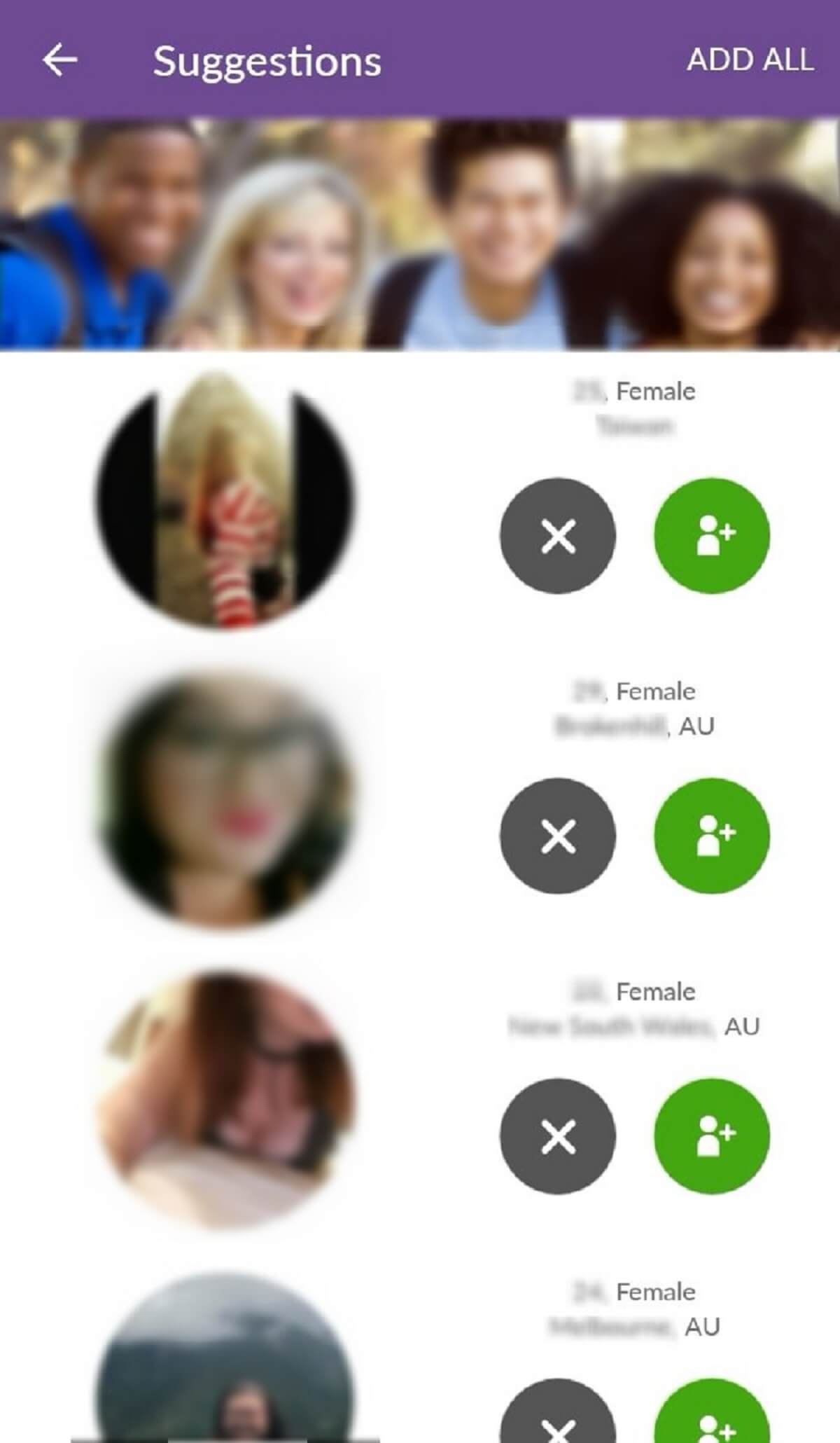 Friends meetme find Groups near