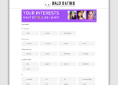 Bald Dating Register