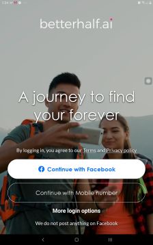 BetterHalf App Landing Page