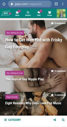 Gays.com Mobile