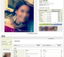 LatinAmericanCupid Female Profile