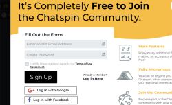 Chatspin Sign Up