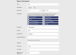 Saga Dating Signup