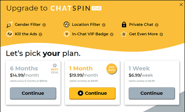 Spin chat Coomeet: Random