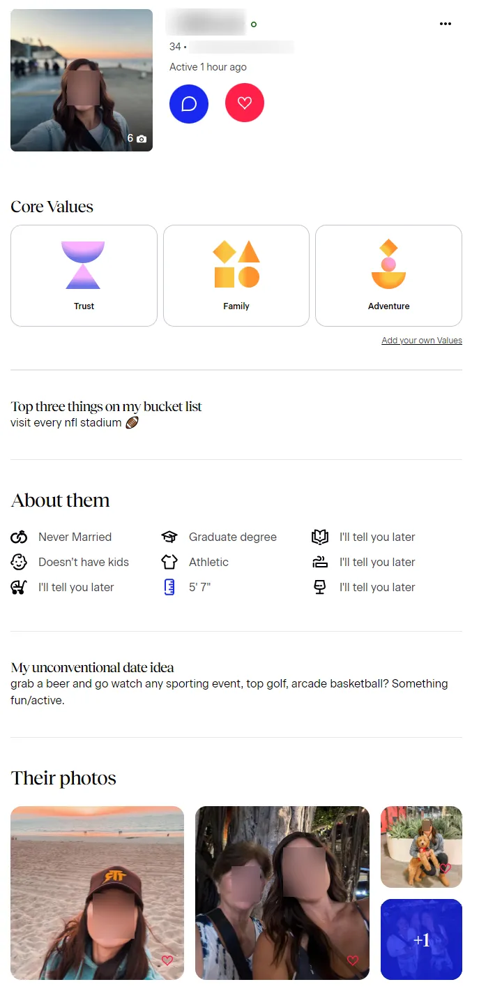Good Match Profile Examples Match.com Review May 2026: A Chance at True Love? - DatingScout