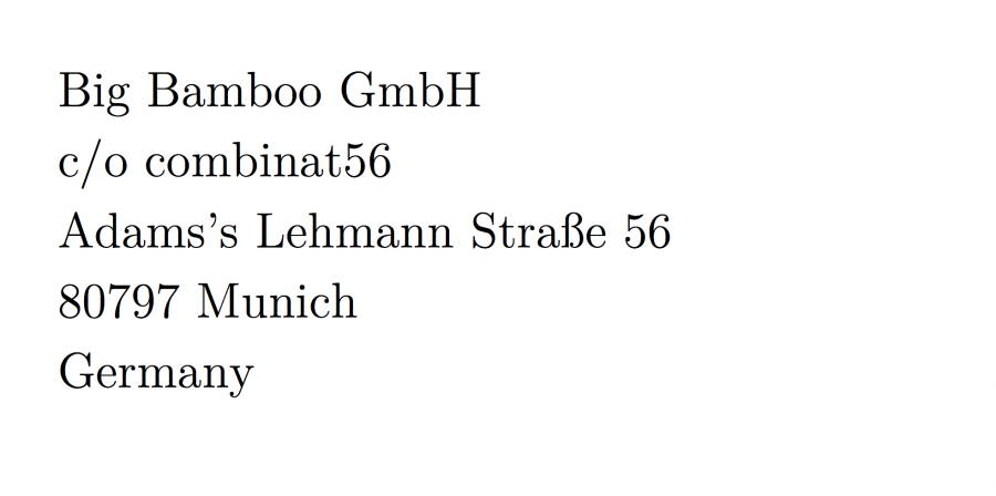 Contact Info