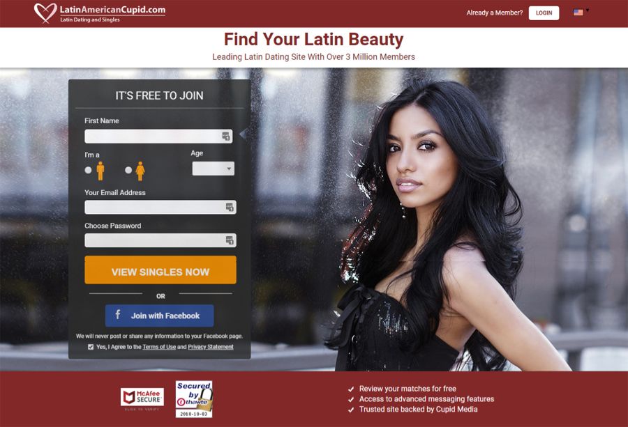 Latin american cupid dating site