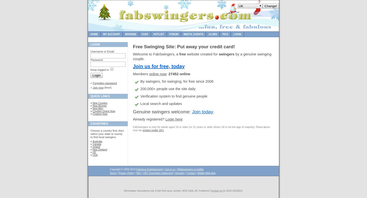 Fabswingers Review June 2020 Scam Or Real Dates Datingscout Co Uk